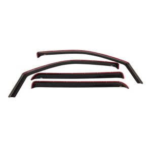 Chevrolet Avalanche Wind Deflectors - Side - Westin - In-Channel - Smoke - `02-`06