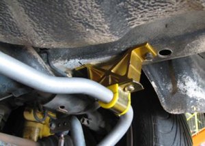 Subaru Impreza Rear Sway Bars - Whiteline - Heavy Duty - `03-`07