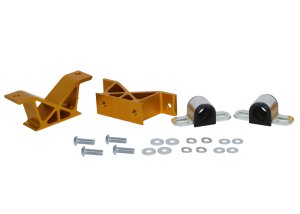 Subaru WRX STI Rear Sway Bar Mount Kit - Whiteline - 24mm Heavy Duty - `04-`07 Subaru WRX STI Rear Sway Bar Mount Kit - Whiteline - 24mm Heavy Duty - `04-`07