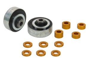 Subaru WRX STI Control Arm Lower Inner Rear Bushing Kit - Front - Whiteline - Anti Geometry Kit - `07-`14