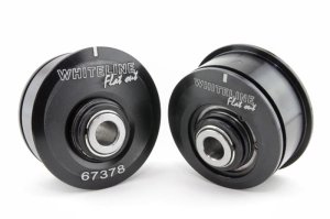 Subaru WRX STI Suspension Lift Kit - Front - Whiteline - Race Anti-Dive Caster Kit - Stealth Black - `11-`27