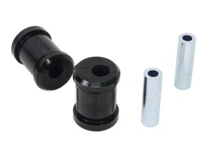 Toyota Land Cruiser Prado Control Arm Bushing Kit - Front Lower Inner - Whiteline - Dual Offset Synthetic Elastomer - `03-`09 Toyota Land Cruiser Prado Control Arm Bushing Kit - Front Lower Inner - Whiteline - Dual Offset Synthetic Elastomer - `03-`09