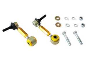 Volkswagen Jetta Sway Bar Links - Whiteline - Adjustable - Anodized - `98-`05 Volkswagen Jetta Sway Bar Links - Whiteline - Adjustable - Anodized - `98-`05