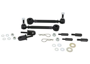 Jeep Wrangler Sway Bar Link Kit - Front - Whiteline - Heavy Duty Quick Release - `98-`06