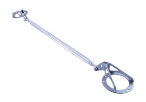 Subaru WRX Strut Bars - Rear - Whiteline - Premium Polished Alloy - `02-`07