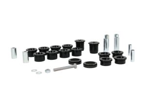 Jeep Wrangler Suspension Control Arm Bushing Kit - Front Upper and Lower - Whiteline - `07-`14