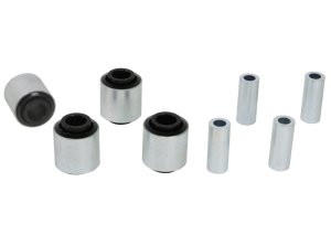 Infiniti QX4 Trailing Arm Bushing Kit - Rear - Whiteline - Plus Synthetic Elastomer, Upper & Lower Set - `95-`03