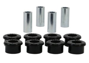 Nissan Skyline Control Arm Bushing Kit - Rear - Whiteline - Plus Series, Rear Radius Arm Upper Inner & Outer - `90-`02 Nissan Skyline Control Arm Bushing Kit - Rear - Whiteline - Plus Series, Rear Radius Arm Upper Inner & Outer - `90-`02