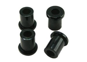 Mitsubishi Montero Spring - Eye Rear Bushing - Whiteline - Black - `83-`01