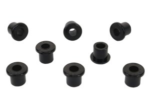 Toyota XTerra Leaf Spring and Shackle Bushing Kit - Rear - Whiteline - Whiteline Plus - Black - `97-`05