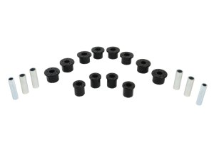 Dodge Ram 2500 Spring Insulators - Front/Rear - Whiteline - Spring - Eye and Shackle Bushing - `03-`09 Dodge Ram 2500 Spring Insulators - Front/Rear - Whiteline - Spring - Eye and Shackle Bushing - `03-`09