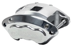 Chevrolet El Camino Brake Caliper - Wilwood - D154 with 1.12/1.12in Pistons, 0.81in Disc - Polished - `78-`02