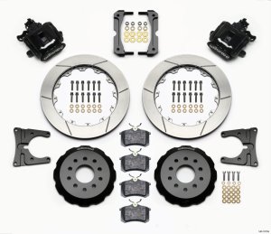 Ford Mustang Brake Kit - Rear - Wilwood - Combination Parking Brake Rear Kit 12.88in + BP-10 Pads - `05-`14
