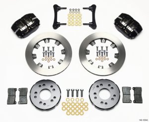 Ford Mustang Brake Kit - Front - Wilwood - Dynapro Radial Front Drag Kit 11.75in Vented - `05-`14
