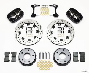 Pontiac Firebird Brake Kit - Front - Wilwood - 11.75in Vented Drilled, NDPR 11.75x.81 Drilled - `98-`02
