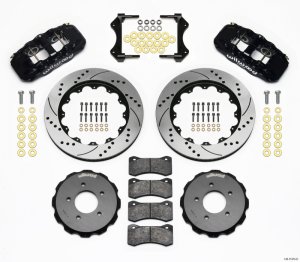 BMW 3 Series Big Brake Kit - Front - Wilwood - AERO6, 14.00 in Drilled Rotors - `99-`06 BMW 3 Series Big Brake Kit - Front - Wilwood - AERO6, 14.00 in Drilled Rotors - `99-`06