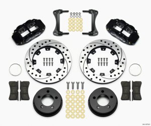 Jeep YJ Brake Kit - Front - Wilwood - Superlite 4R + 12.19in Drilled Rotors - `90-`06