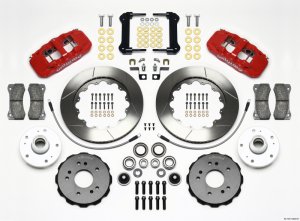 Ford F150 Brake Kit - Front - Wilwood - AERO6, 14.25x1.25 Rotors - Red - `97-`03