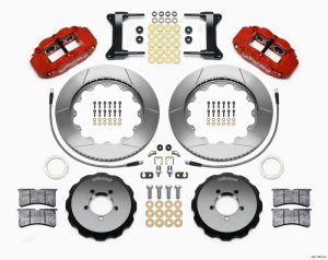 Subaru WRX Brake Kit - Front - Wilwood - Superlite 6R 14.00in - Red - `99-`12
