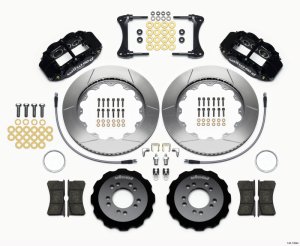 Hyundai Genesis Coupe Brake Kit - Front - Wilwood - Narrow Superlite 6R with Lines - `10-`13