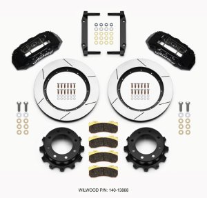 Ford F350 Brake Kit - Rear - Wilwood - TX6R 15.50in Rotors - Black - `05-`12 Ford F350 Brake Kit - Rear - Wilwood - TX6R 15.50in Rotors - Black - `05-`12