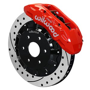 Chevrolet Silverado 1500 Brake Kit - Front - Wilwood - TX6R Big Brake - Red - `16-`18