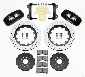 Chevrolet Corvette C5 Brake Kit - Front - Wilwood - AERO6 Calipers + 15.00 Drilled Rotors - `97-`04 Chevrolet Corvette C5 Brake Kit - Front - Wilwood - AERO6 Calipers + 15.00 Drilled Rotors - `97-`04