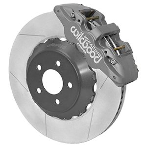 Ford Mustang Brake Kit - Front - Wilwood - AERO6R/ST + 15.00 SPEC37 Rotors + Race Compound Pads - `15-`23