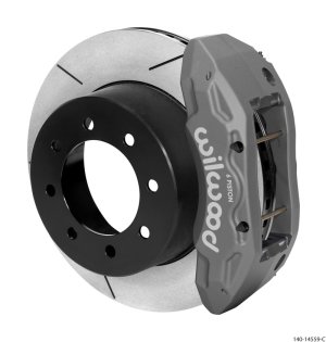 Ford F350 Brake Kit - Rear - Wilwood - TX6R, 15.50in Rotor, Anodized with Lines - Gray - `13-`17 Ford F350 Brake Kit - Rear - Wilwood - TX6R, 15.50in Rotor, Anodized with Lines - Gray - `13-`17