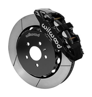 Audi A4 Brake Kit - Front - Wilwood - AERO6 14.00 Rotor - `08-`12