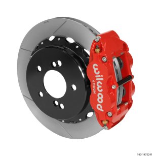 BMW M3 Brake Kit - Rear - Wilwood - Slotted Rotors + BP-10 Pads - Red - `00-`06 BMW M3 Brake Kit - Rear - Wilwood - Slotted Rotors + BP-10 Pads - Red - `00-`06