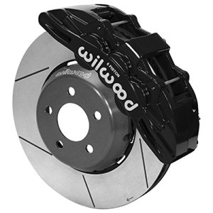 Ford Mustang Brake Kit - Front - Wilwood - SX6R Lug Drive, 14.00 Rotor - Black - `15-`23
