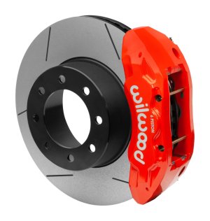 Ram 2500 Brake Kit - Rear - Wilwood - TX6R 16.00in Rotor w/ Lines - Red - `14-`17