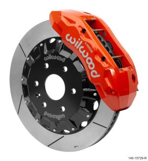Cadillac 1500 Series Brake Kit - Front - Wilwood - TX6R 16in Rotor - Red - `19-`25 Cadillac 1500 Series Brake Kit - Front - Wilwood - TX6R 16in Rotor - Red - `19-`25