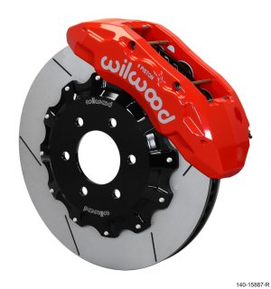 Ford F150 Raptor Brake Kit - Front - Wilwood - TX6R 15.50in Rotor - Red - `17-`19