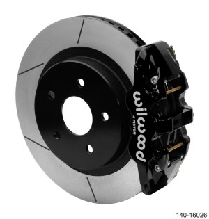 Dodge Ram 1500 Brake Kit - Rear - Wilwood - Aerolite 4R - Black - `13-`17
