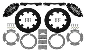 Can-Am X3RS Brake Kit - Front - Wilwood - 6-Piston 11.25in Undrilled Rotors - Black - `17-`21 Can-Am X3RS Brake Kit - Front - Wilwood - 6-Piston 11.25in Undrilled Rotors - Black - `17-`21