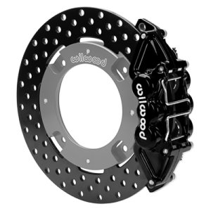 Can-Am X3RS Brake Kit - Rear - Wilwood - 6-Piston, 11.25in Drilled Rotors - Black - `17-`21 Can-Am X3RS Brake Kit - Rear - Wilwood - 6-Piston, 11.25in Drilled Rotors - Black - `17-`21