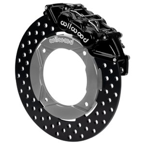 Polaris RZR XP 1000 Brake Kit - Front - Wilwood - 11.25in Drilled - Black - `14-`27
