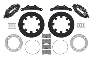 Polaris RZR XP 1000 Brake Kit - Rear - Wilwood - Performance Drill - Black - `14-`27