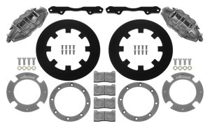 Can-Am X3RS Brake Kit - Front - Wilwood - 6-Piston, Anodized - `17-`21