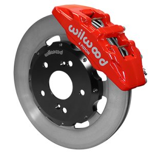 Acura RSX Brake Kit - Front - Wilwood - Forged Dynapro 6 - Red - `02-`06