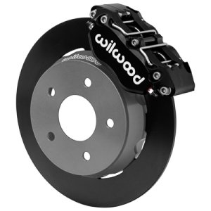 Polaris RZR Turbo Brake Kit - Front - Wilwood - Dynapro 4R + 11.25in Rotors - Black - `22-`23