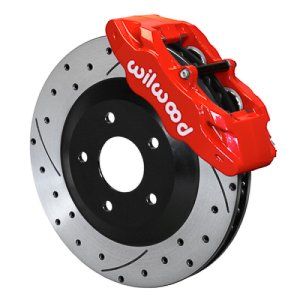 Chevrolet Corvette C5 Brake Kit - Front - Wilwood - SLC56 - Red - `97-`04