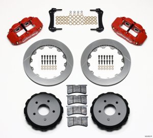 Chevrolet Corvette C5 Brake Kit - Rear - Wilwood - Narrow Superlite 4R + BP-10 Pads + 13