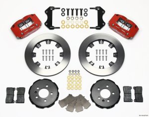 Volkswagen Jetta Brake Kit - Front - Wilwood - Dynapro Radial 12.19in - Red - `99-`03