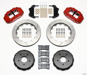 Pontiac GTO Brake Kit - Front - Wilwood - Narrow Superlite 6R - Red - `04-`06