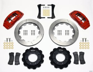 GMC Truck/SUV 1500 Brake Kit - Front - Wilwood - TC6R - Red - `99-`14