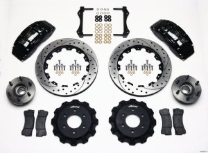 Ford F150 Brake Kit - Front - Wilwood - 16.00in Drilled Rotors + BP-10 Pads - `04-`08