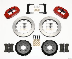Ford Mustang Brake Kit - Front - Wilwood - Narrow Superlite 6R - Red - `05-`14